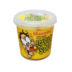 Maxons Stupidly Sour Citrus extreme savanyú cukorka 100g
