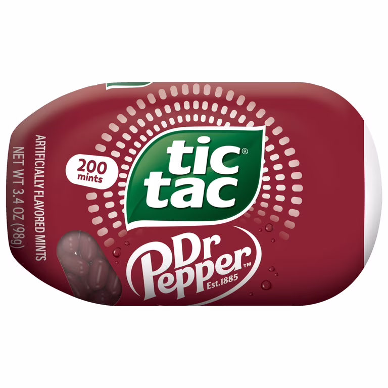dr pepper tic tac