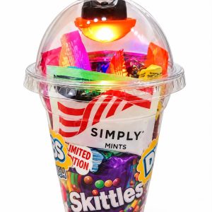 Halloween válogatás világító gyűrűvel 12db-os