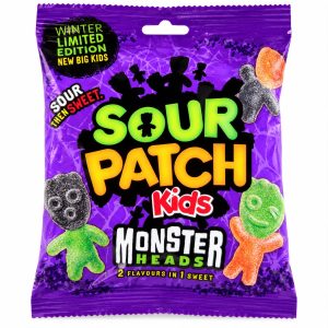 Sour Patch Kids Monster Heads – limitált kiadás 105g