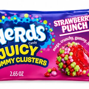 Nerds Juicy Gummy Clusters Strawberry Punch 75 g