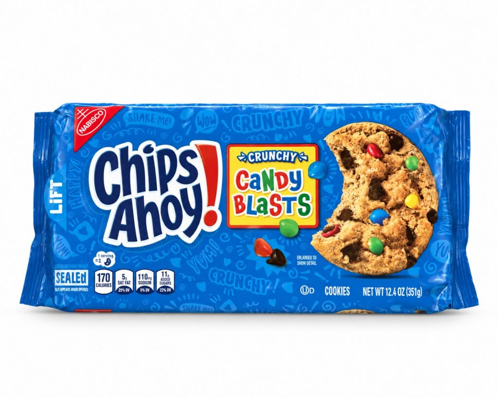 chips ahoy crunchy candy blasts 351g