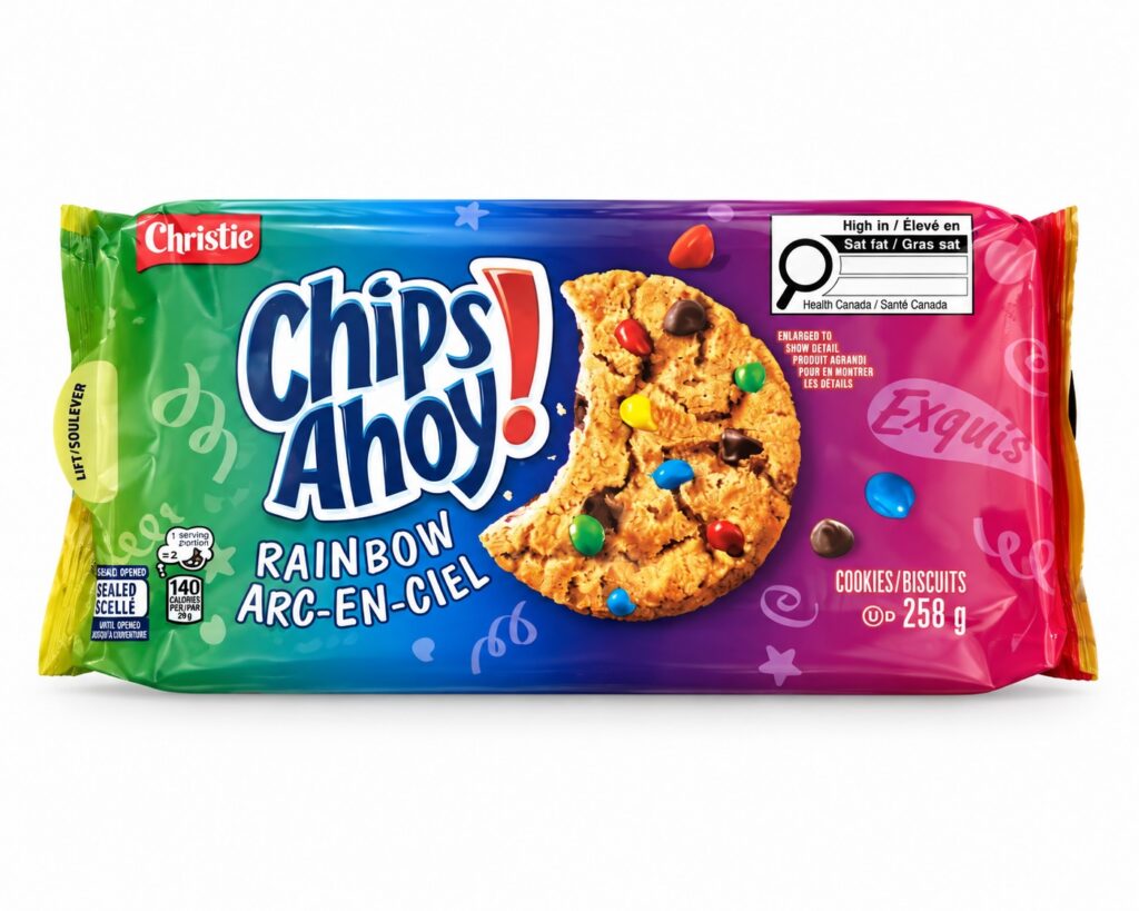chips ahoy rainbow 258g