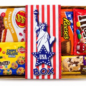 USA BOX 5 db-os válogatás – eredeti amerikai finomságokkal